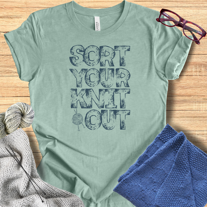 'Sort Your Knit Out' t-shirt