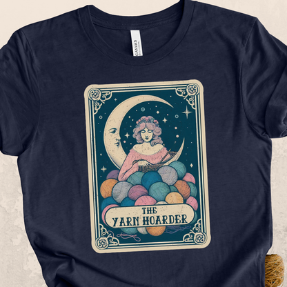 Tarot Card Yarn Hoarder t-shirt