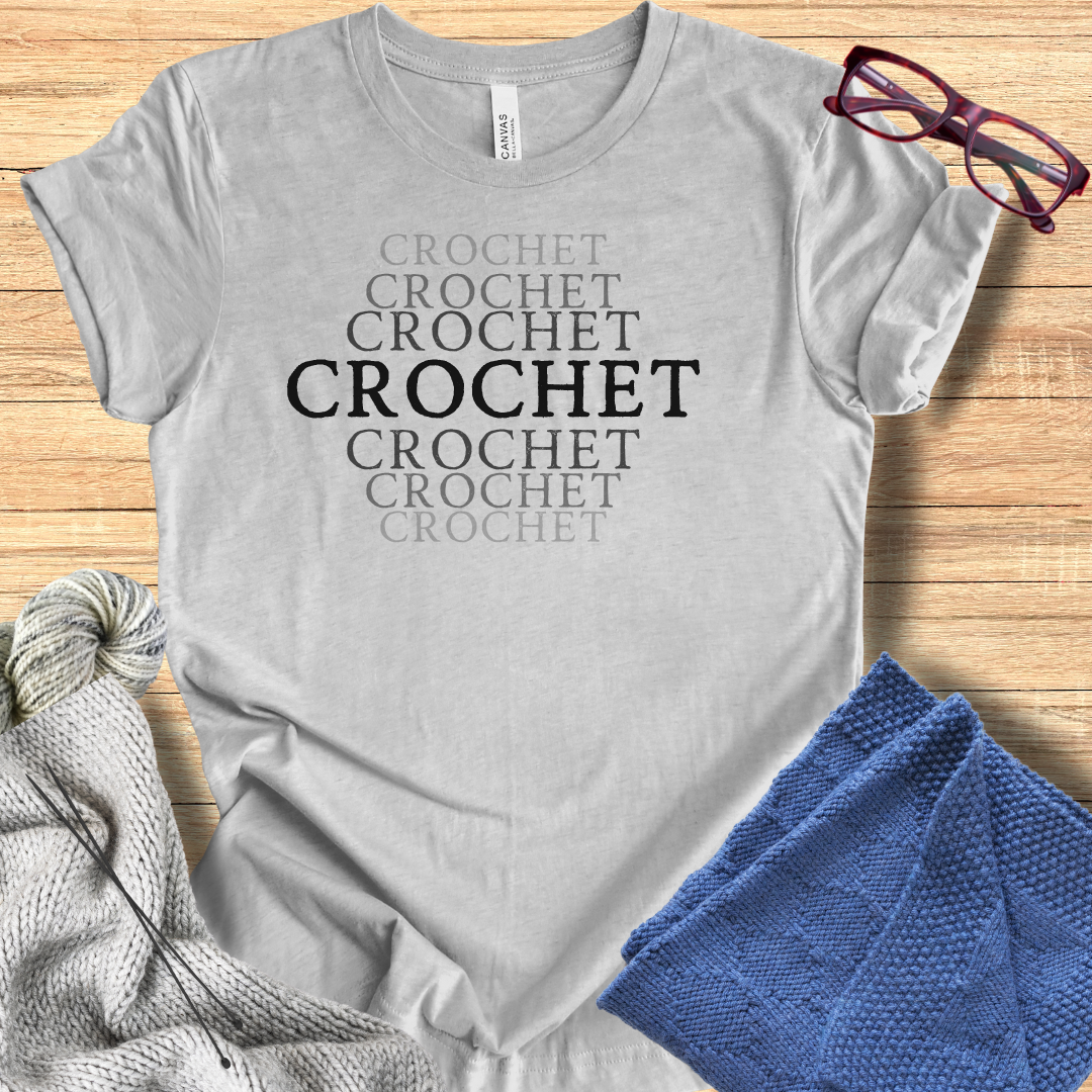 'Fading Crochet' t-shirt