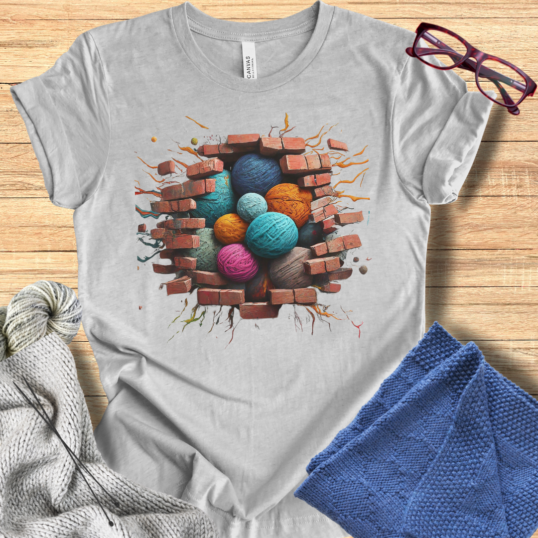 '3D Yarn Wall' t-shirt