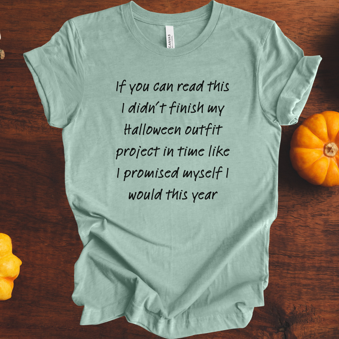 'Placeholder Halloween Outfit' t-shirt