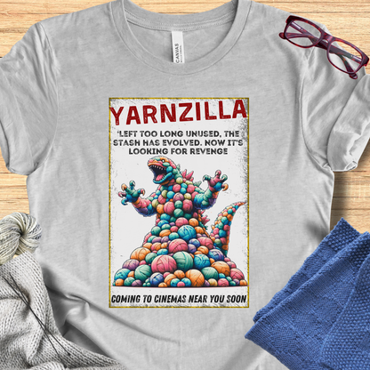 'Yarnzilla' t-shirt