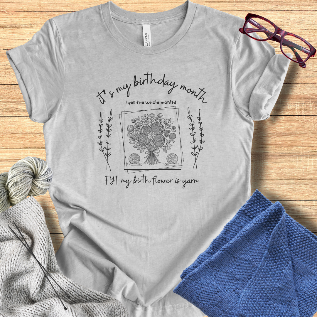 'Birthday Month' t-shirt