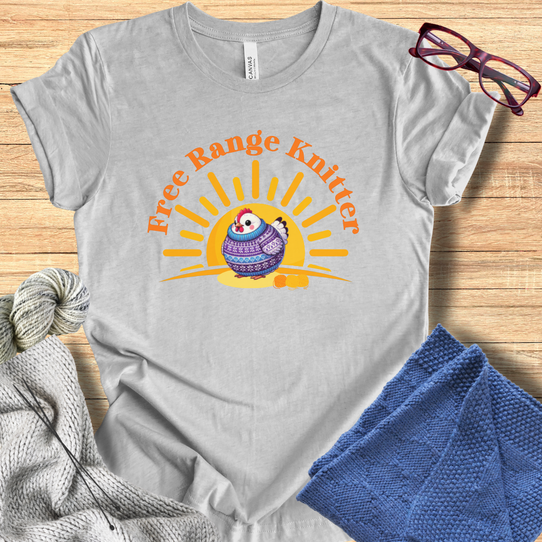 'Free Range Knitter' T-Shirt