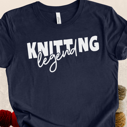 'Knitting Legend' t-shirt