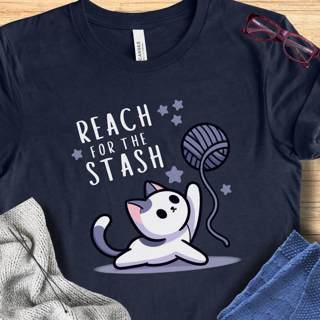 'Reach for the Stash' t-shirt