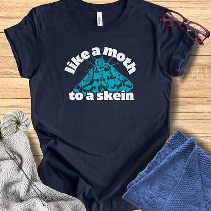 'Moth to a Skein' t-shirt