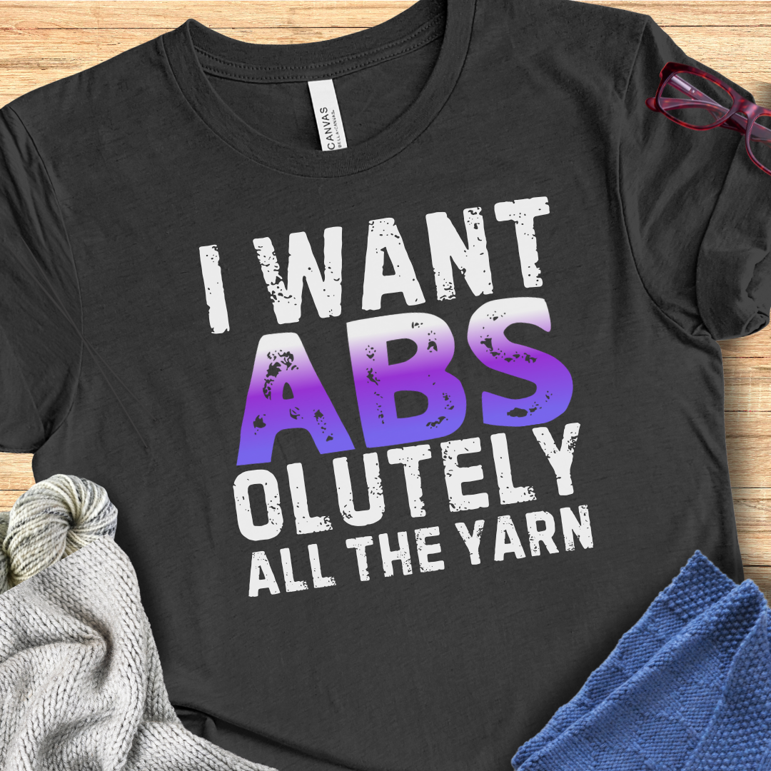 'I want Abs' t-shirt