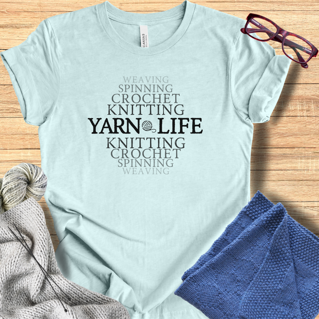 'Fading Yarn Life' t-shirt