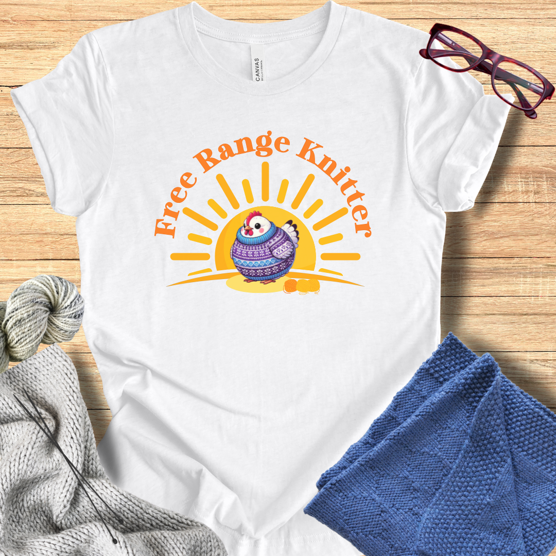 'Free Range Knitter' T-Shirt