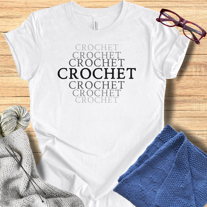 'Fading Crochet' t-shirt