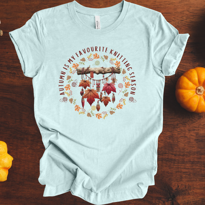 'Autumn is my Knitting Season' T-Shirt