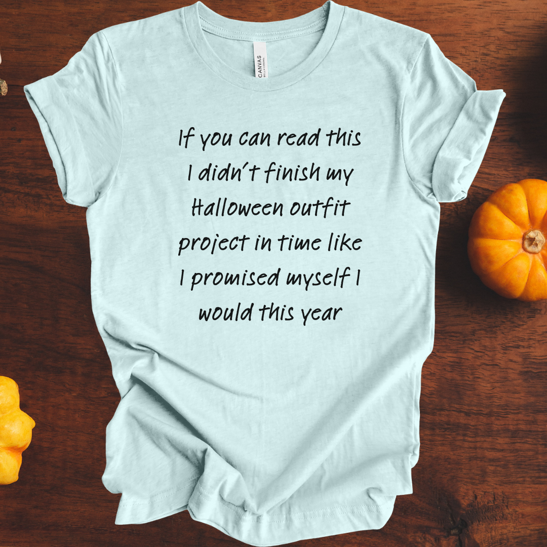 'Placeholder Halloween Outfit' t-shirt