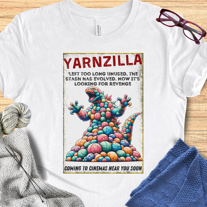 'Yarnzilla' t-shirt