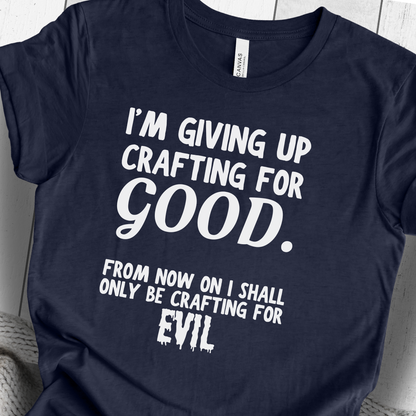 'Crafting for Good' t-shirt