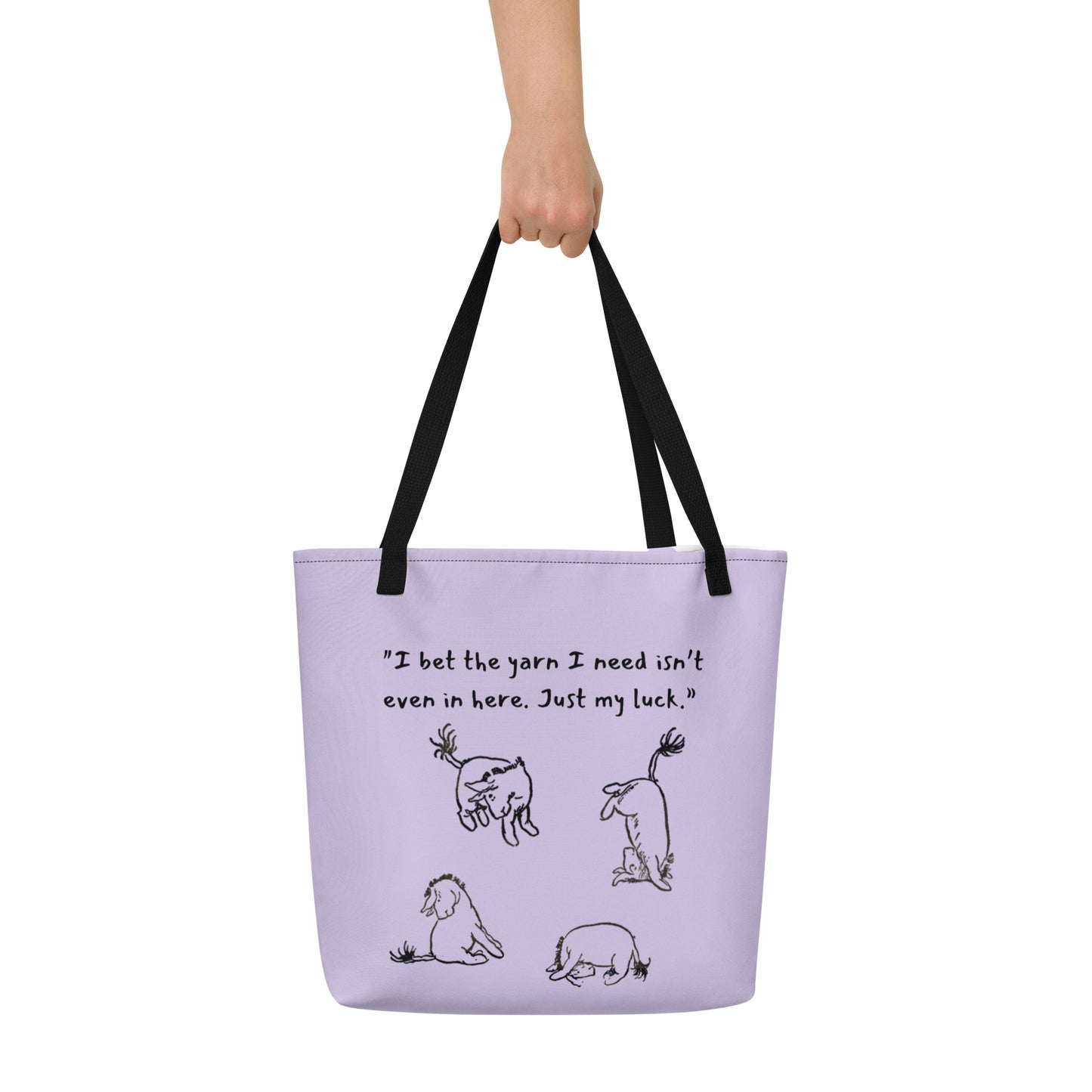 'Eeyore' Large Tote Bag