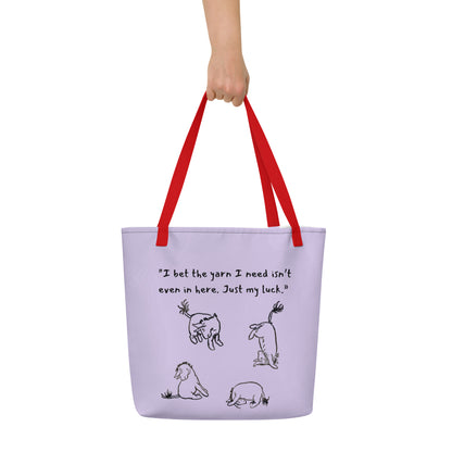 'Eeyore' Large Tote Bag