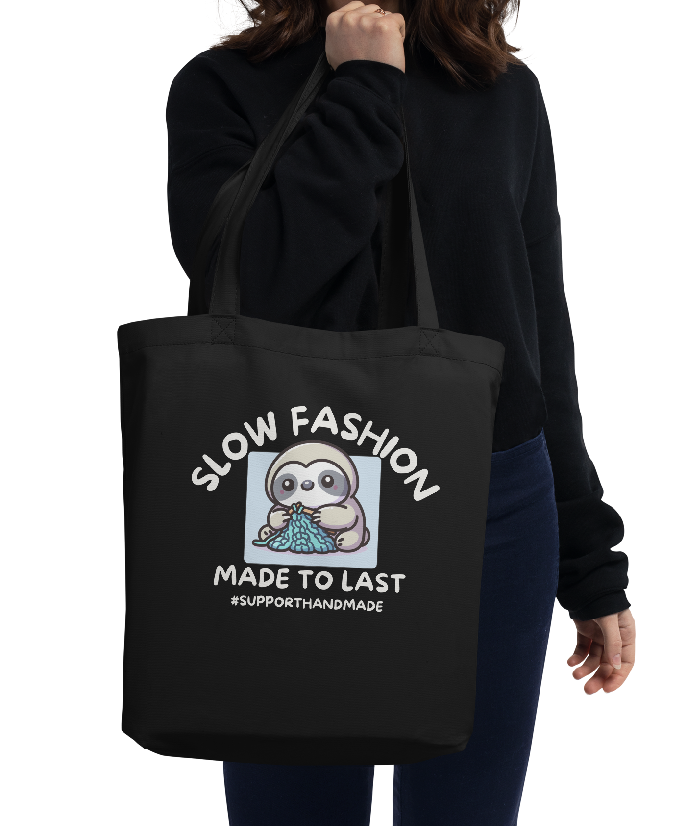 'Slow Fashion' Eco Tote Bag