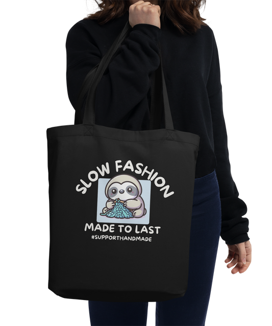 'Slow Fashion' Eco Tote Bag