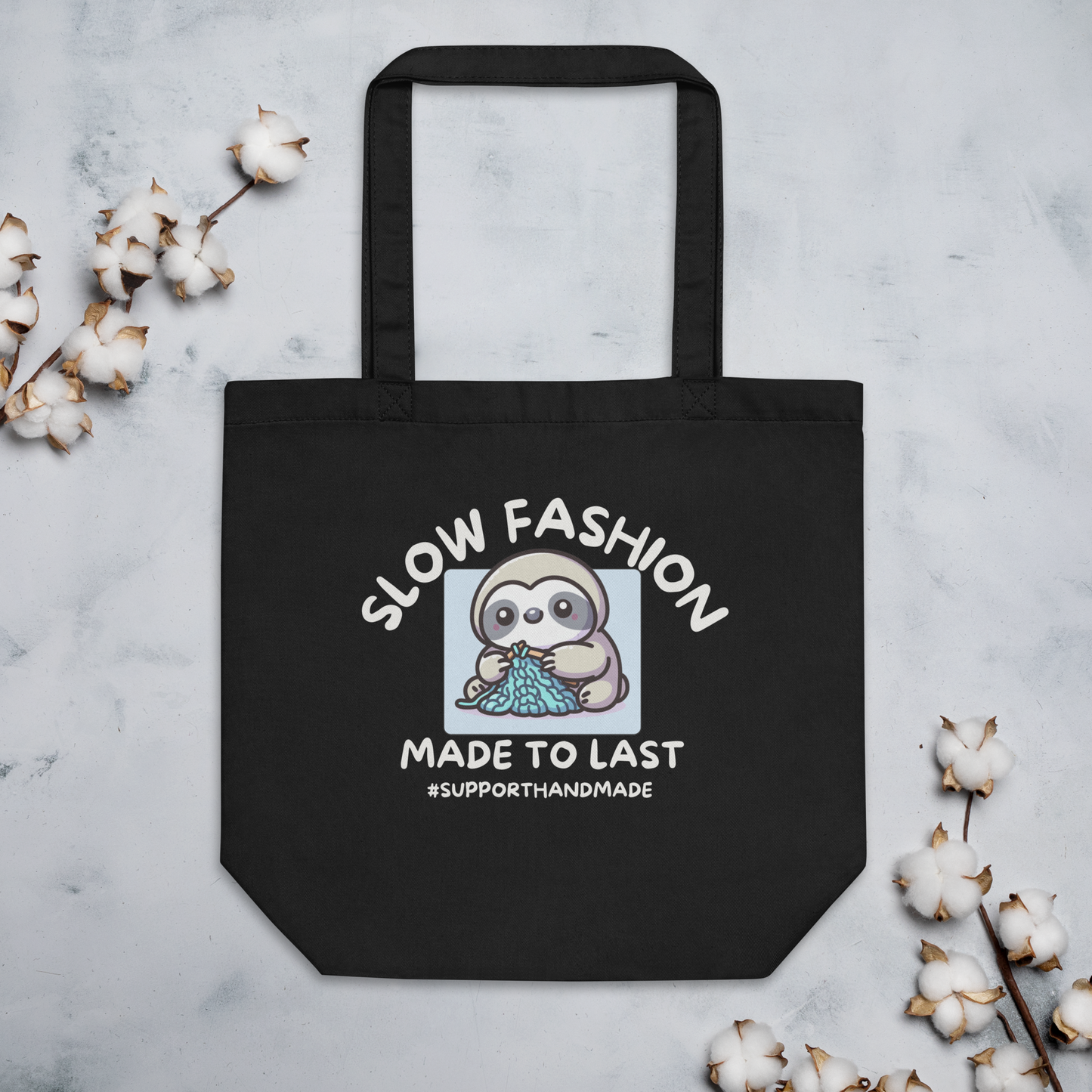 'Slow Fashion' Eco Tote Bag