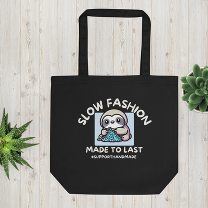 'Slow Fashion' Eco Tote Bag