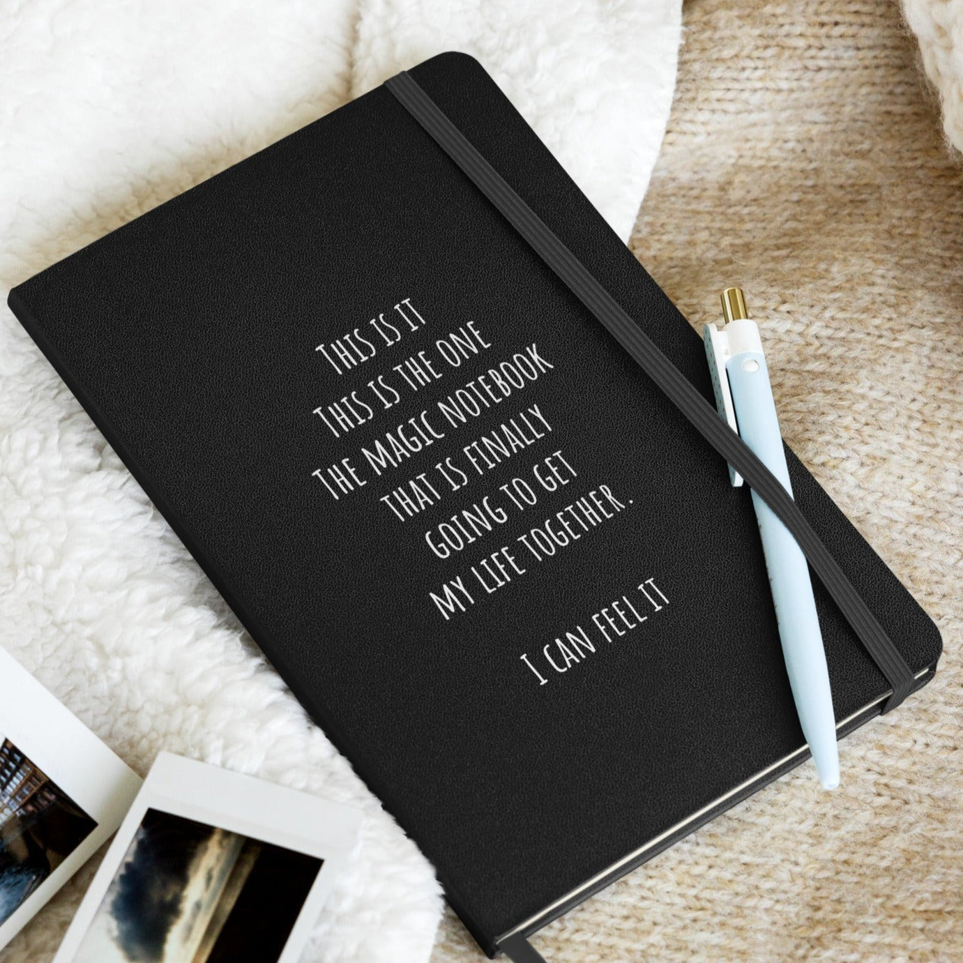 Hardcover bound notebook - Get My Life Together