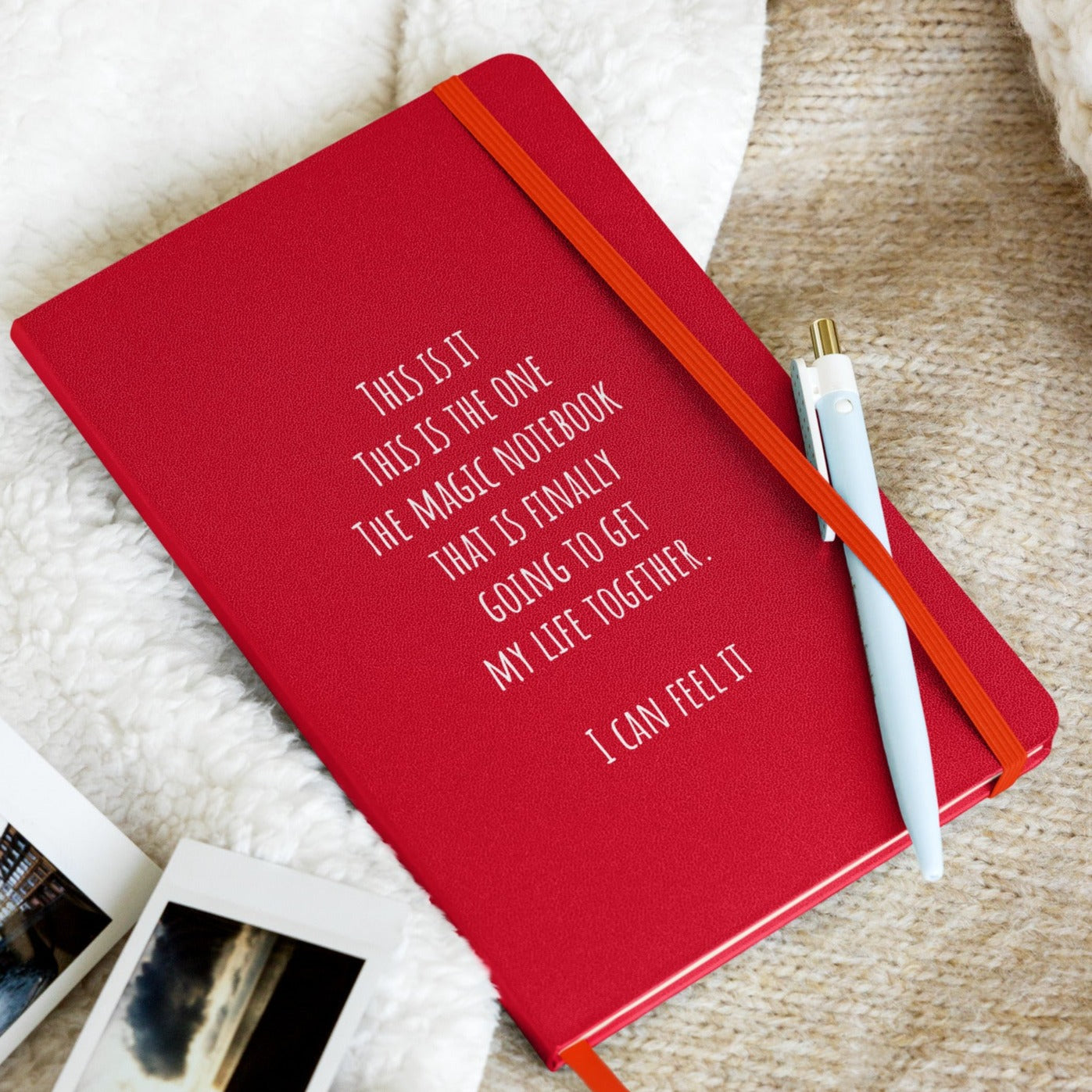 Hardcover bound notebook - Get My Life Together