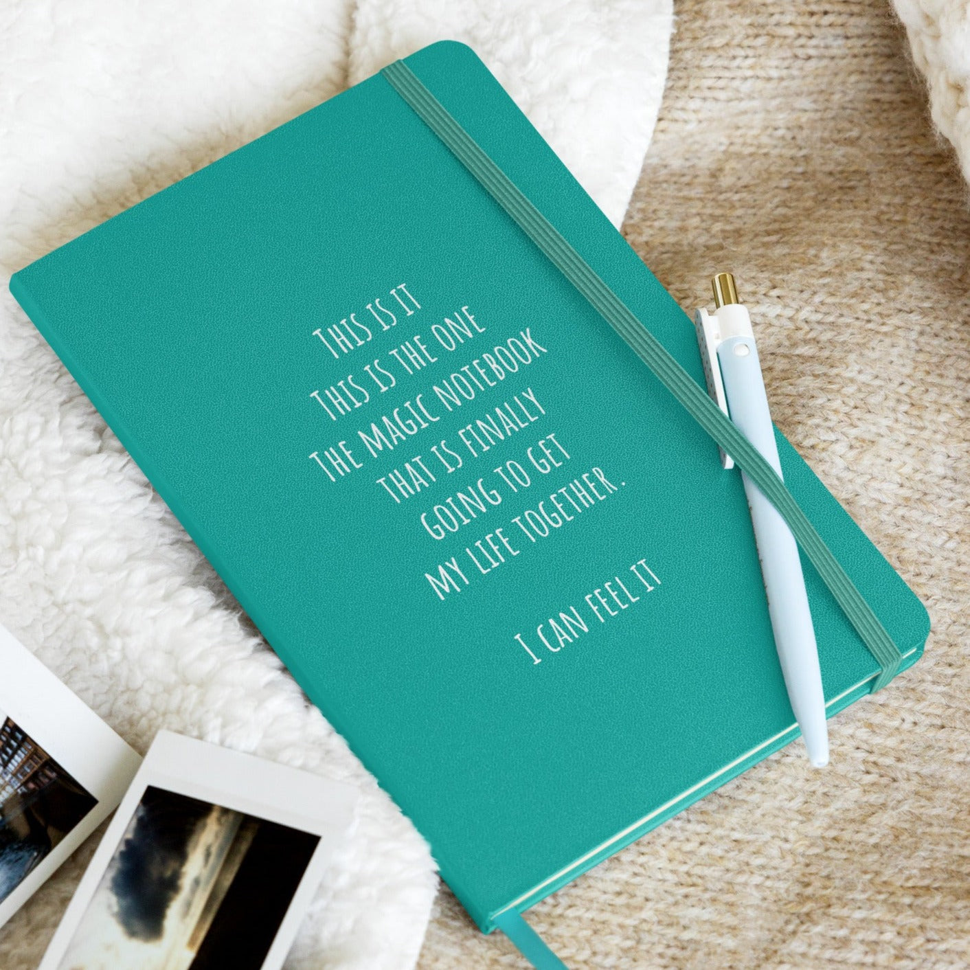 Hardcover bound notebook - Get My Life Together