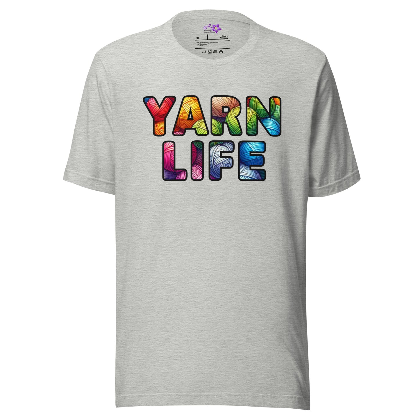 'Yarn Life' Crew Neck T-Shirt