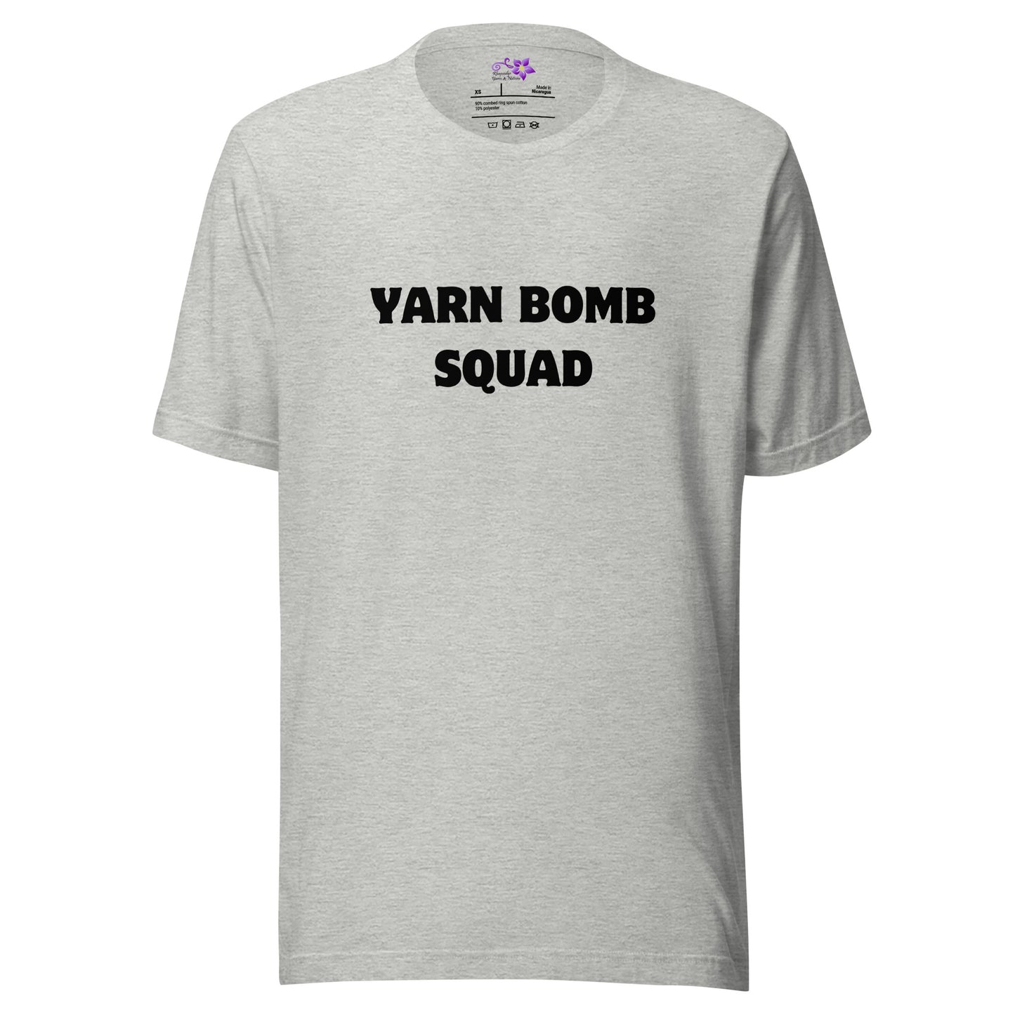 'Yarn Bomb Squad' Crew Neck T-Shirt