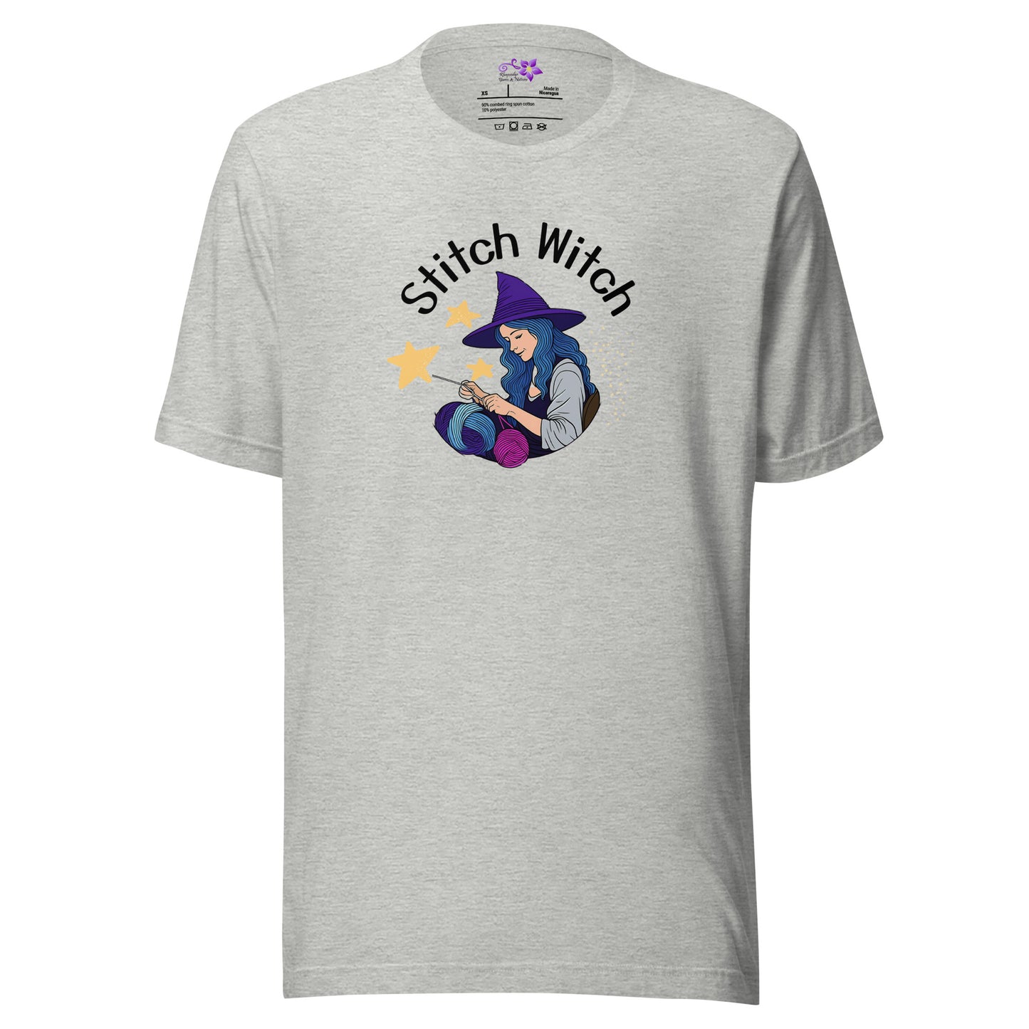 'Stitch Witch' Crew Neck T-Shirt