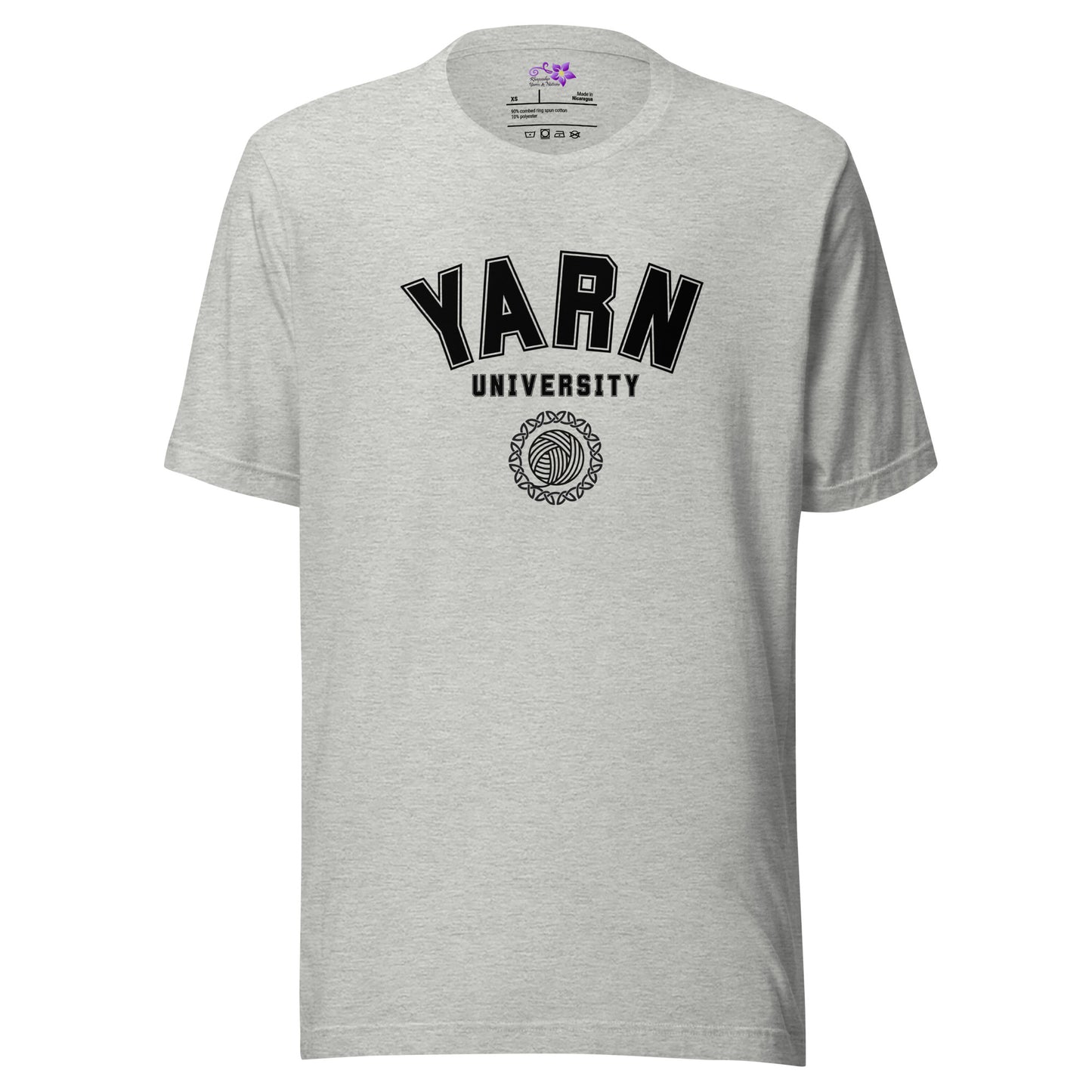 'Yarn University' Crew Neck T-Shirt