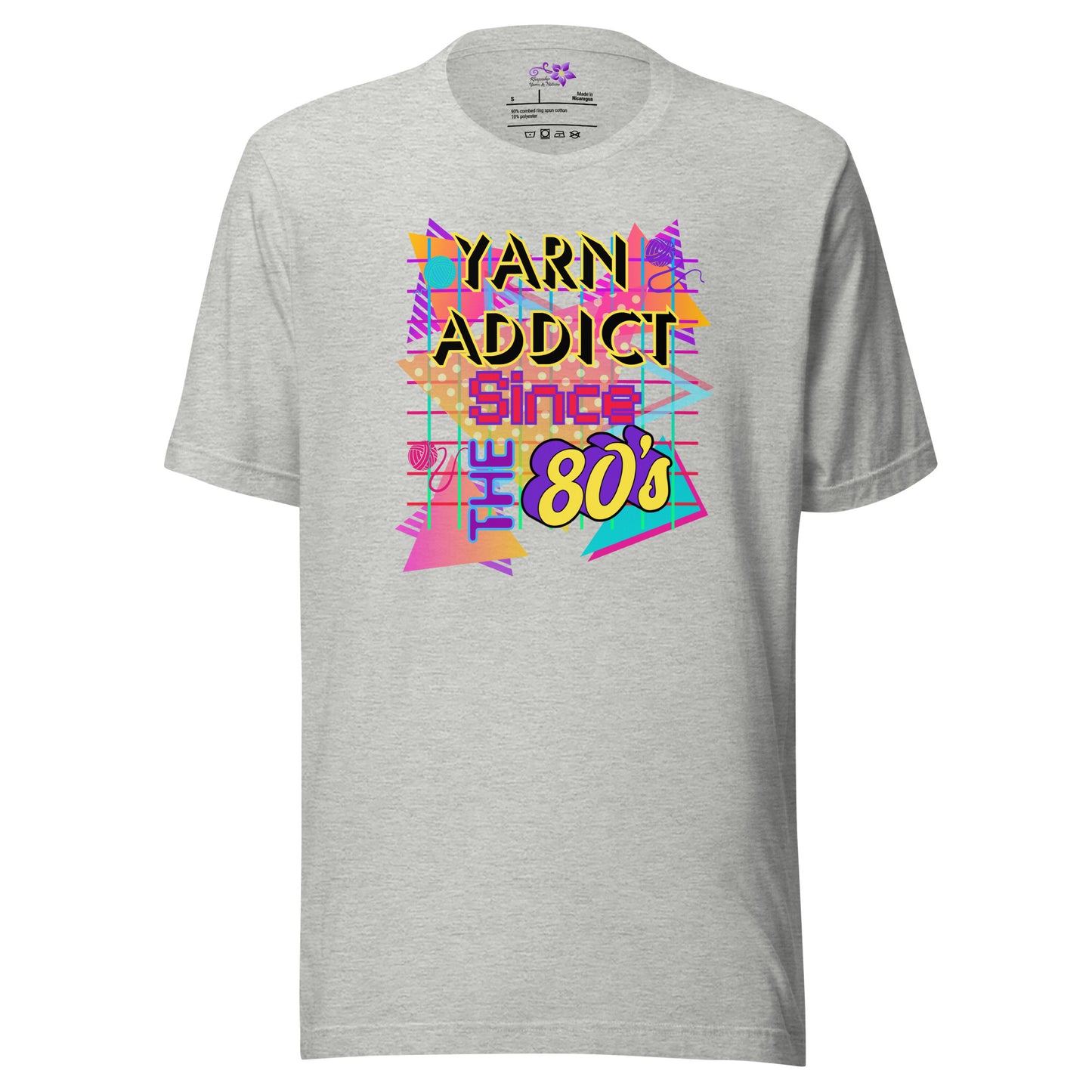 80's Yarn Addict Crew Neck T-shirt