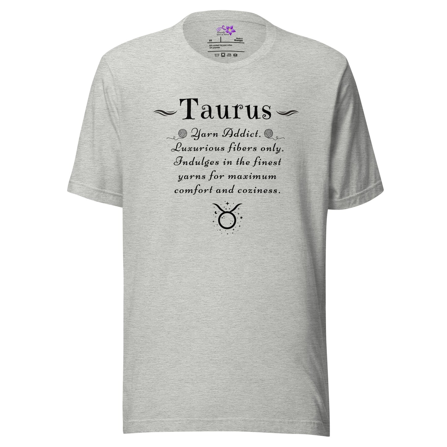 Crafters Zodiac - 'Taurus' Crew Neck T-Shirt