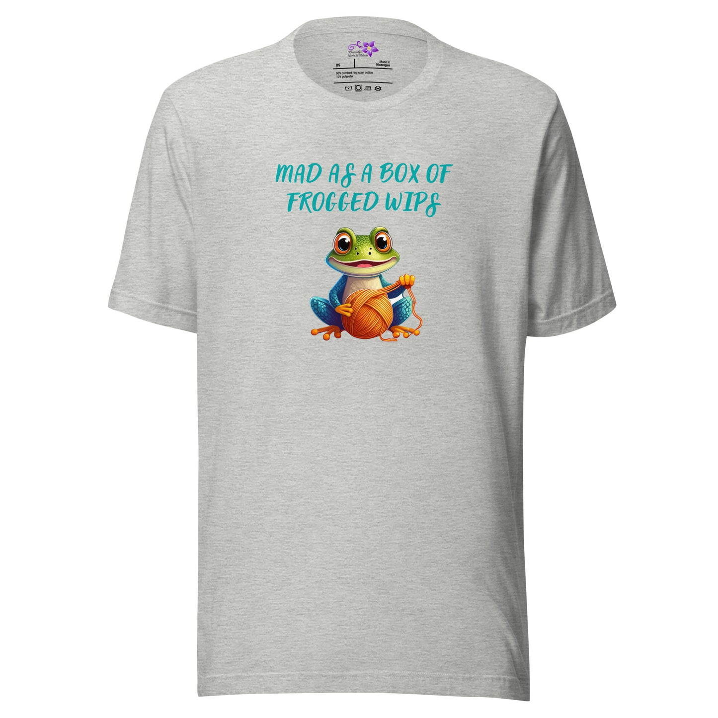 'Mad as a box of Frogged WIPS' Crew Neck T-Shirt