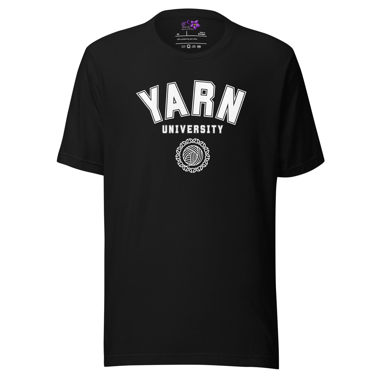 'Yarn University' Crew Neck T-Shirt