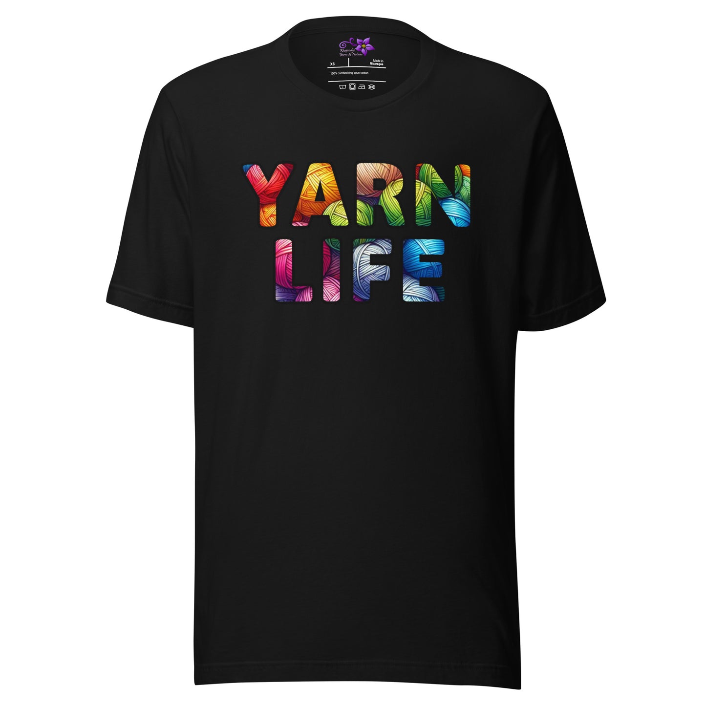 'Yarn Life' Crew Neck T-Shirt