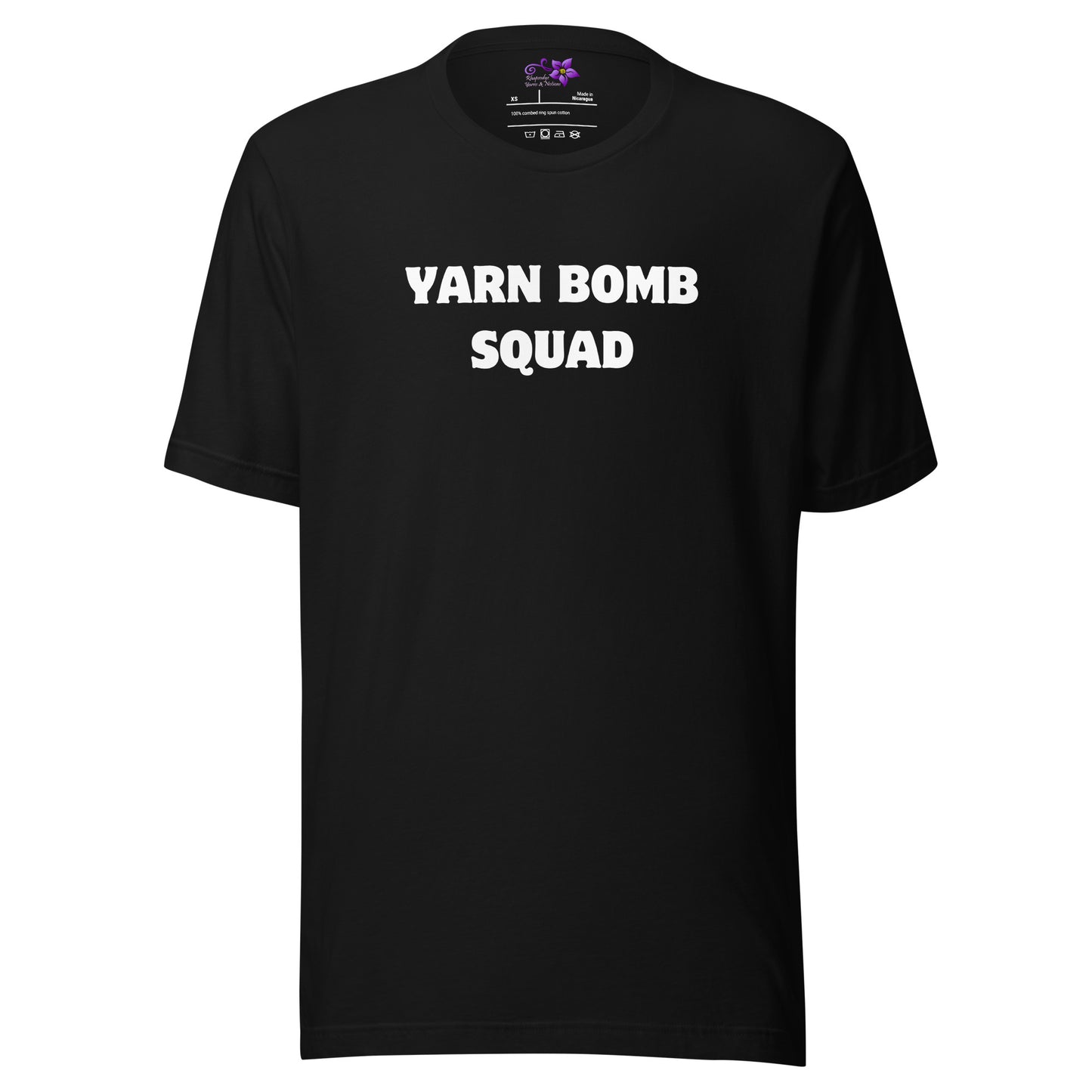 'Yarn Bomb Squad' Crew Neck T-Shirt