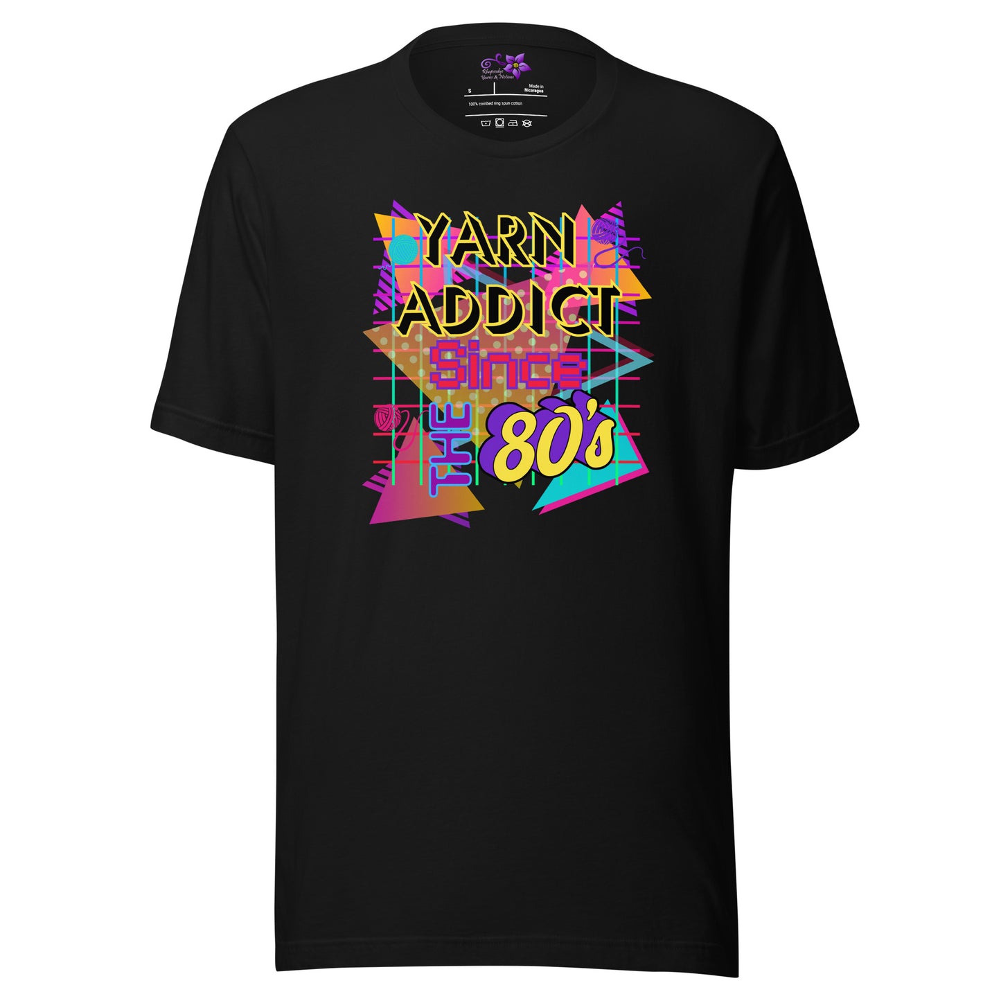 80's Yarn Addict Crew Neck T-shirt