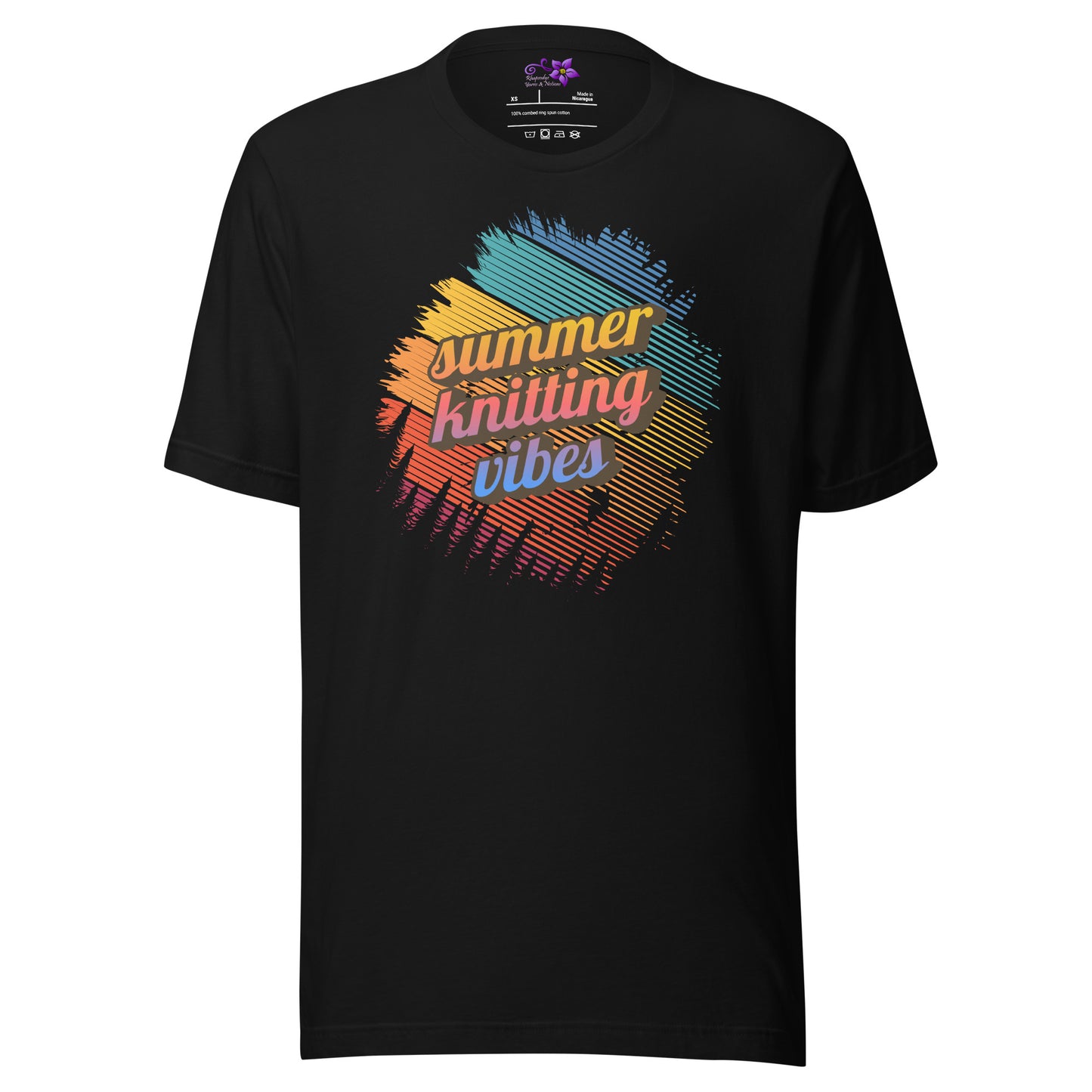 'Summer knitting vibes' Crew Neck T-Shirt