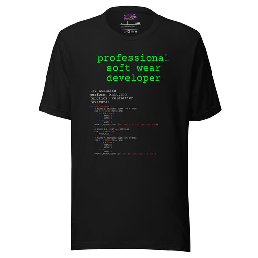 'Soft wear Developer' Crew Neck t-shirt