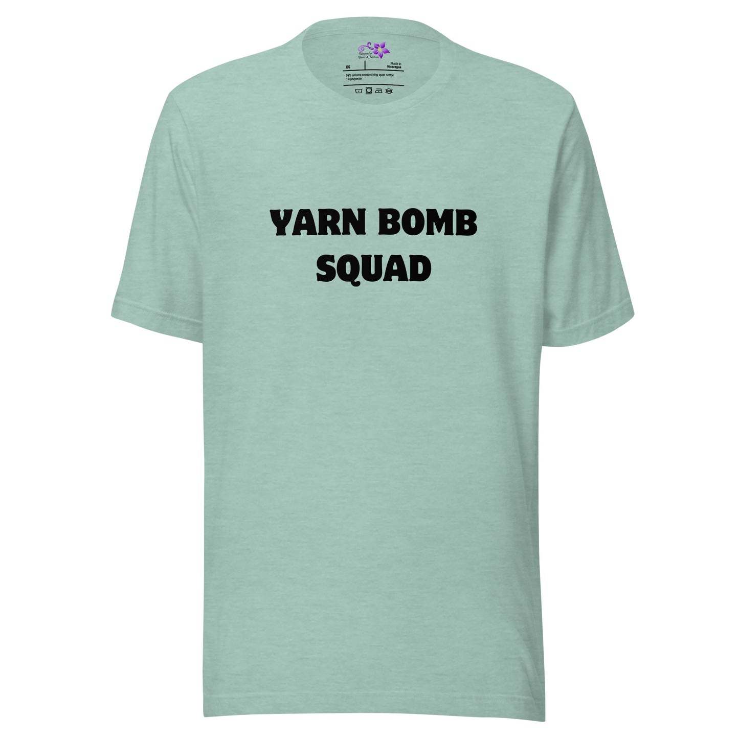 'Yarn Bomb Squad' Crew Neck T-Shirt