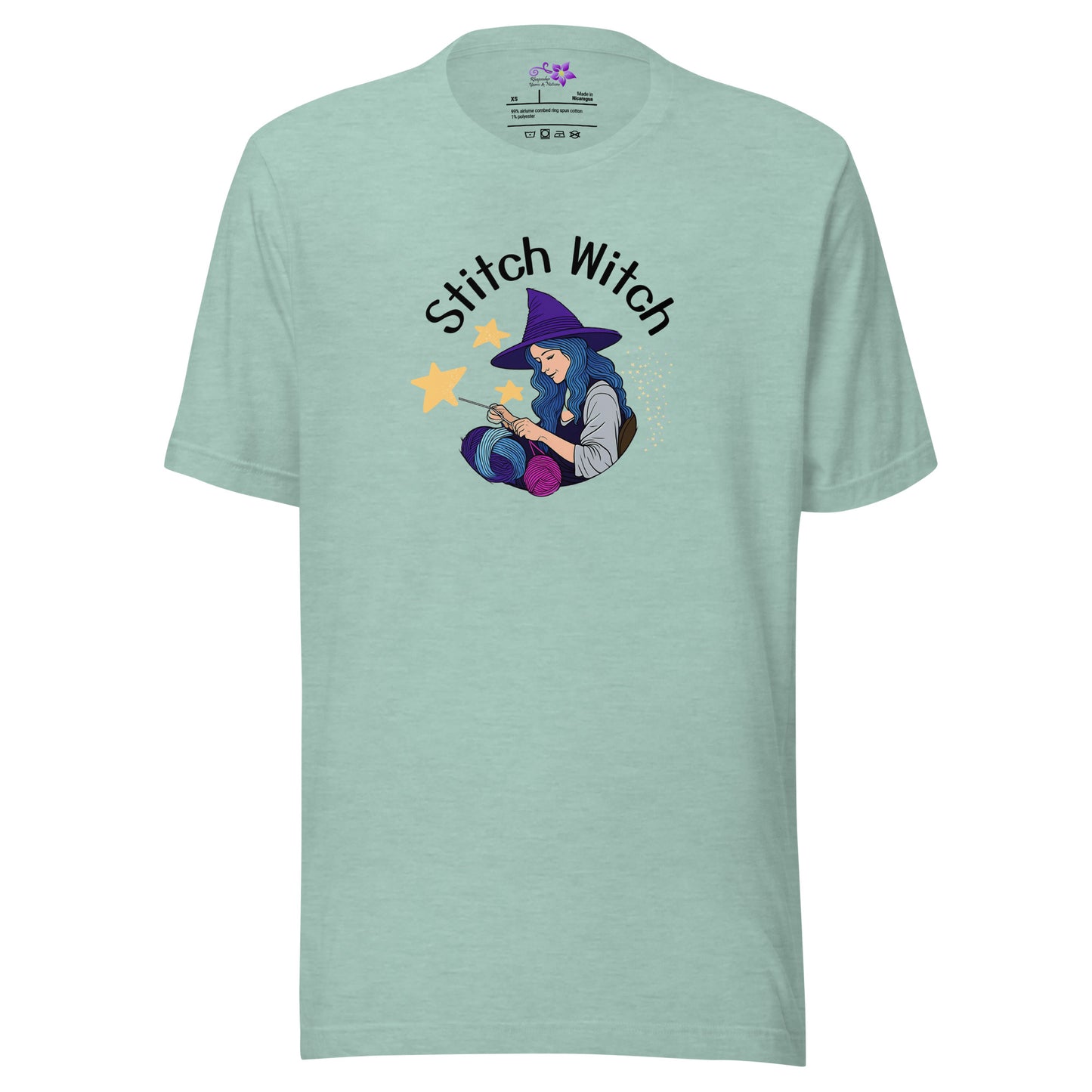 'Stitch Witch' Crew Neck T-Shirt