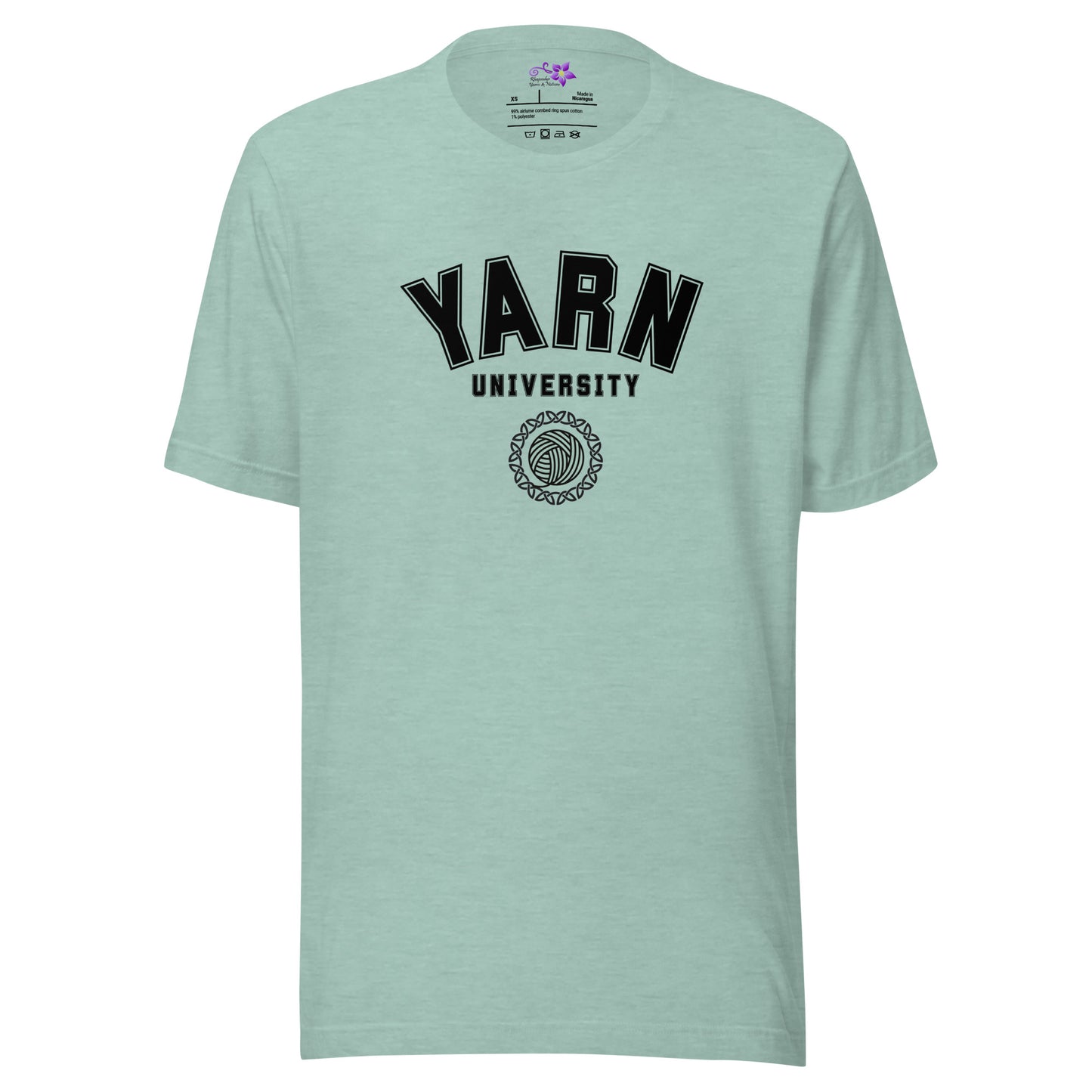 'Yarn University' Crew Neck T-Shirt