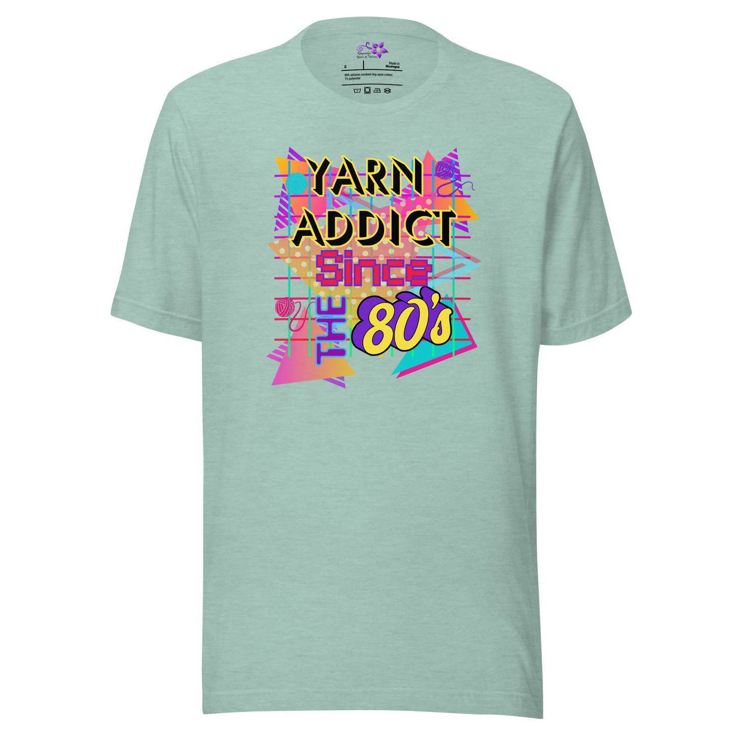 80's Yarn Addict Crew Neck T-shirt