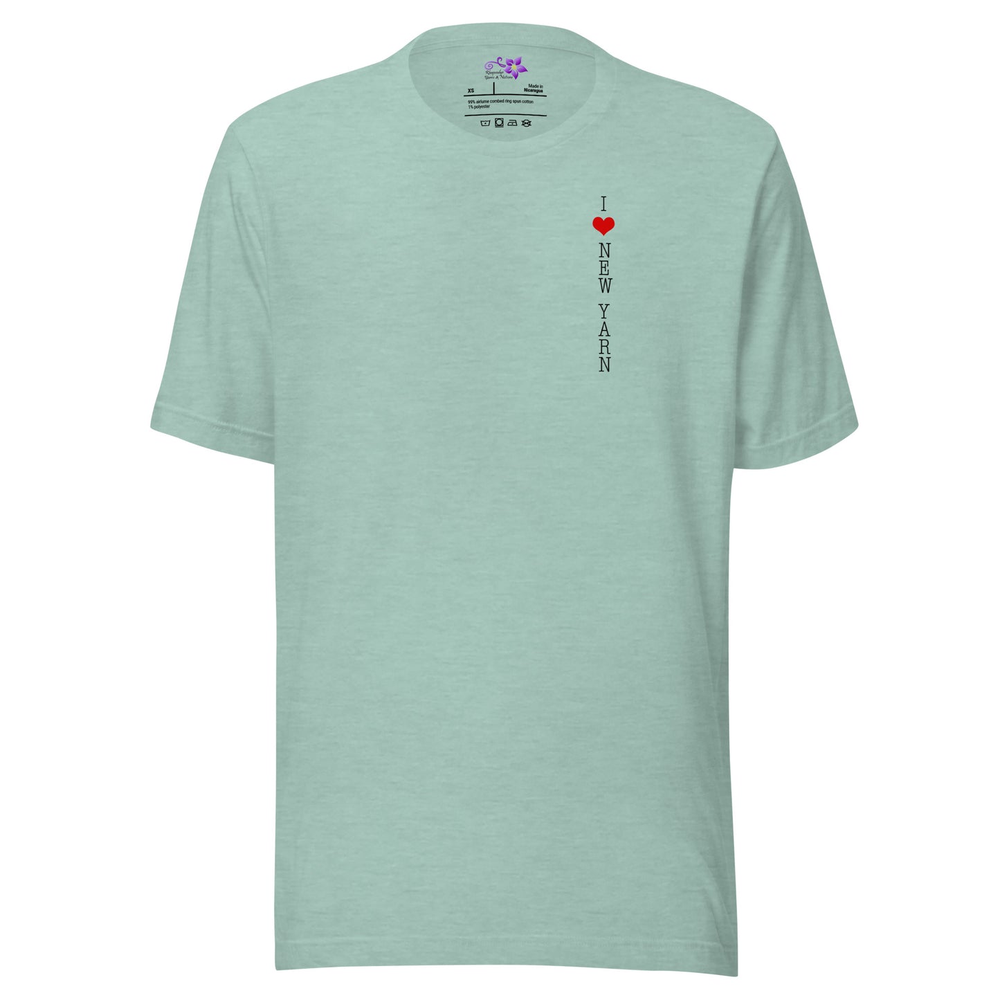 'I Love New Yarn' Crew Neck T-Shirt