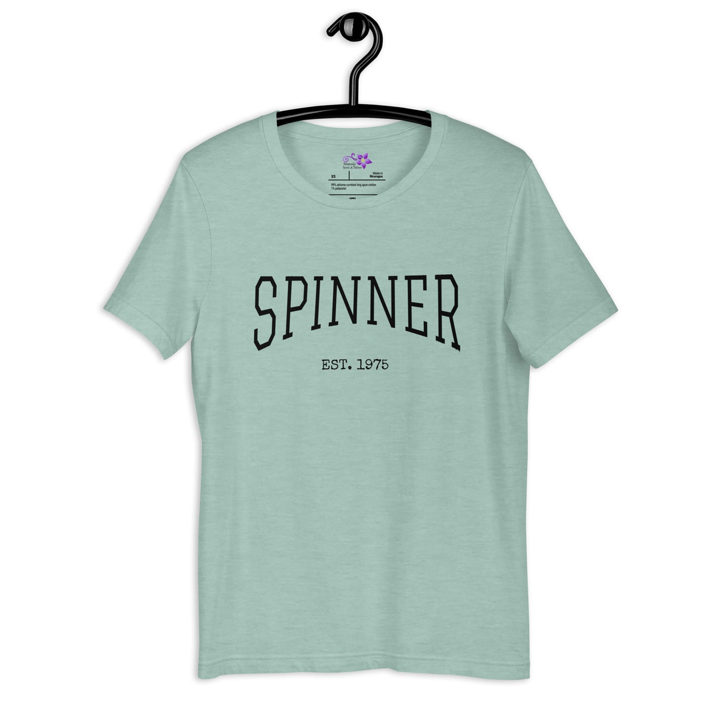 Personalized 'Spinner' Crew Neck T-Shirt