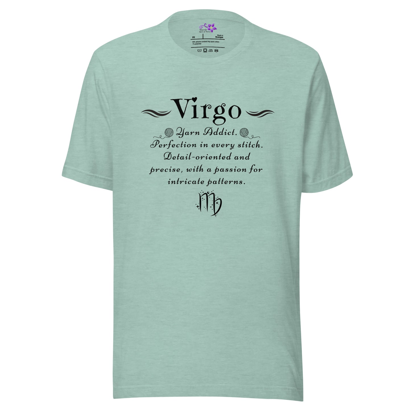 Crafters Zodiac - 'Virgo' Crew Neck T-Shirt