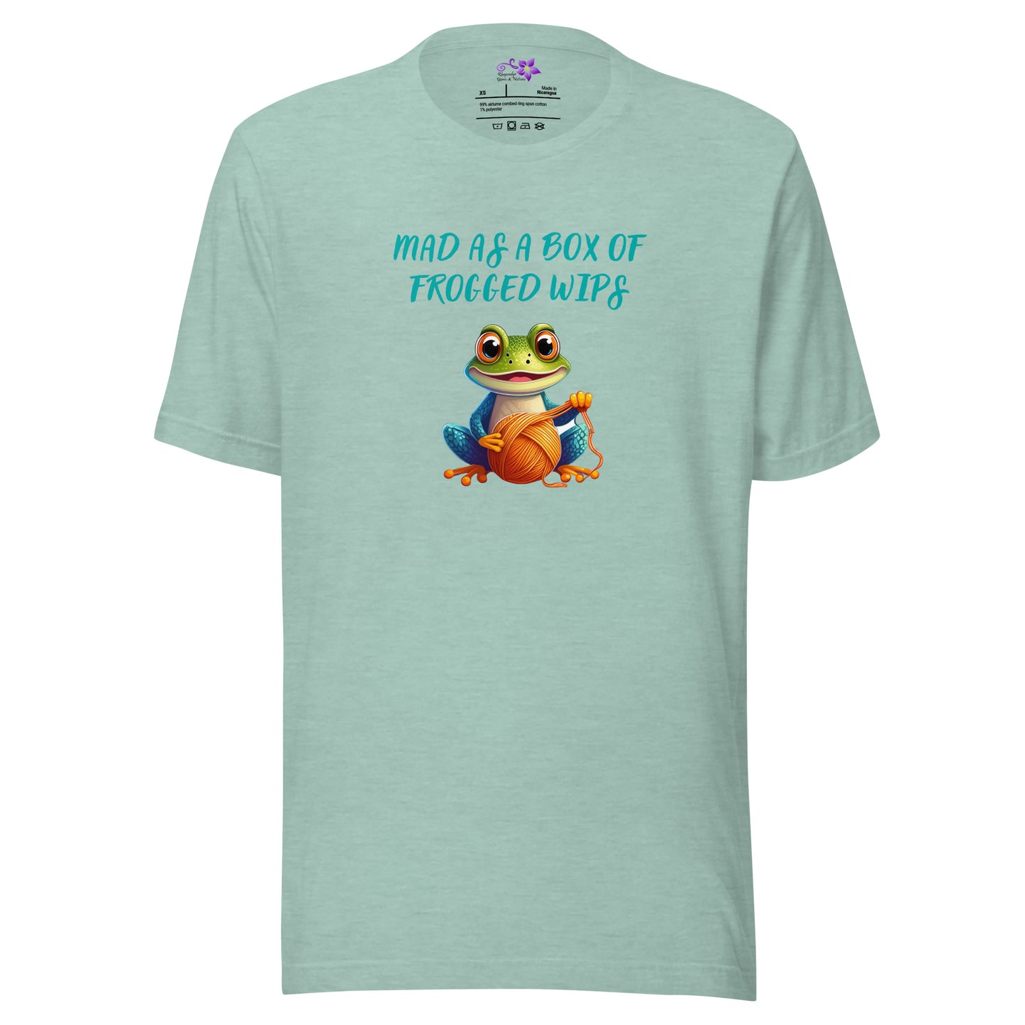 'Mad as a box of Frogged WIPS' Crew Neck T-Shirt