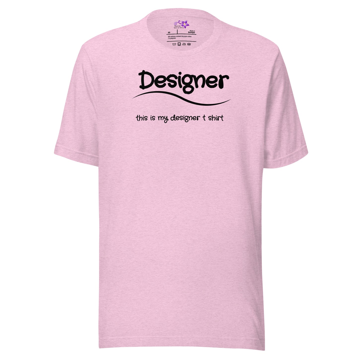 'Designer' Crew Neck t-shirt